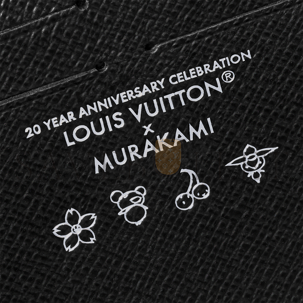 LOUIS VUITTON MURAKAMI LV X TM CLÉMENCE WALLET M13408 (19*10*1cm) LOUIS VUITTON MURAKAMI LV X TM CLÉMENCE WALLET M13408 (19*10*1cm)
